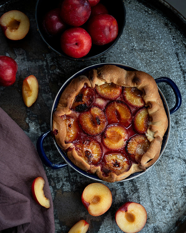 Plum Galette Recipe | Embracing the AW24 colour of the season