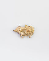 Cozy Hedgehog Charm Brooch