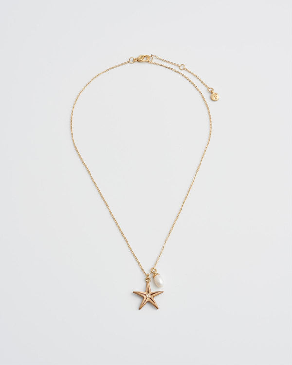 Starfish Short Necklace