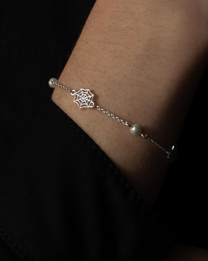 Cobweb Bracelet Silver