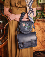 Navy Satchel