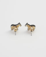 Zebra Stud Earrings