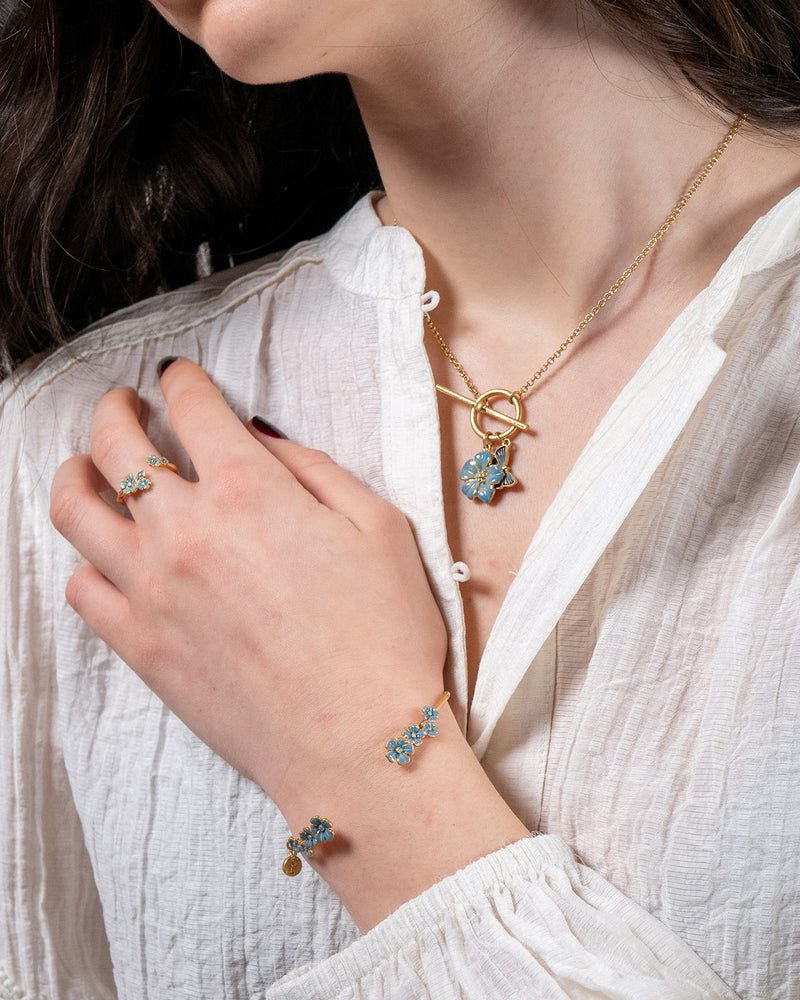 Forget-Me-Not Bangle