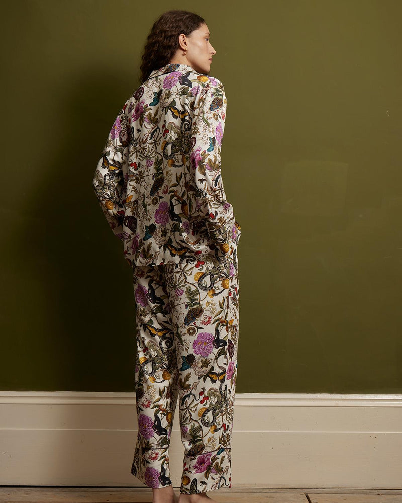 Floral Engravings Pajamas