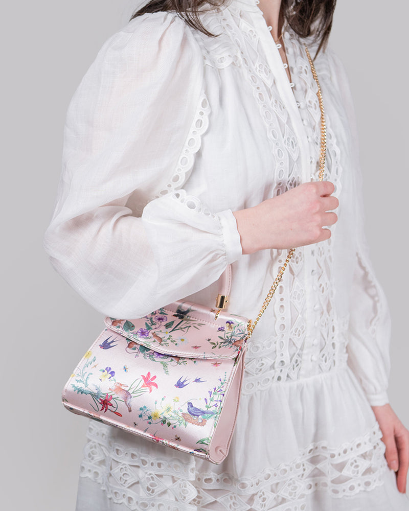 High Tea Mini Top Handle Tote