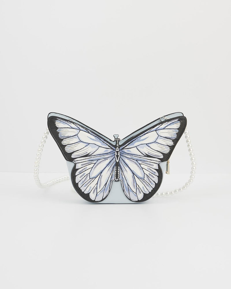 Blue Butterfly Purse