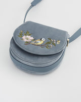 Blue Tit Saddle Purse