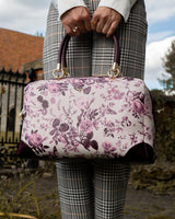 Fable England US Handbag Rambling Rose Bag Burgundy