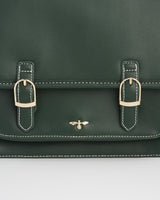 Into the Woods Green Satchel