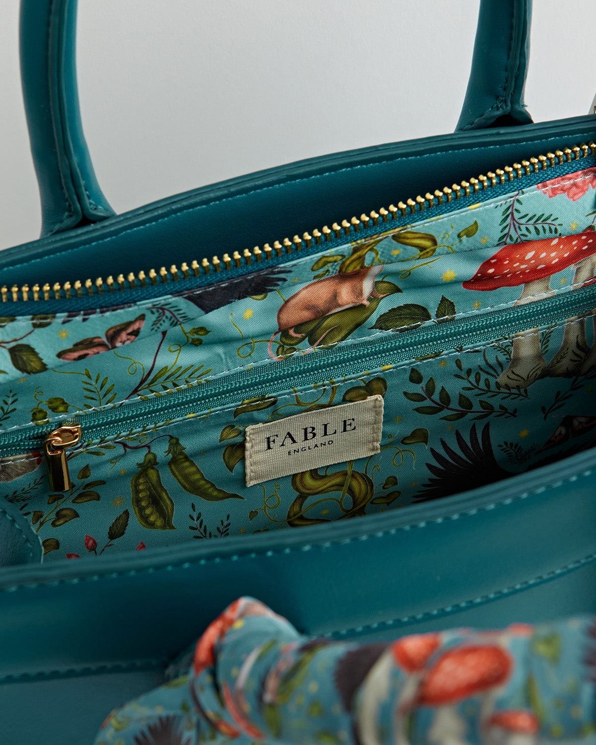 Teal tote online