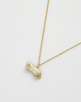 Cozy Badger Charm Necklace