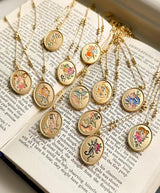 Fable England US Jewellery Aquarius Zodiac Necklace