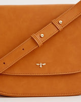 Fable England US Handbag Nina Messenger Handbag Tan Vegan Leather