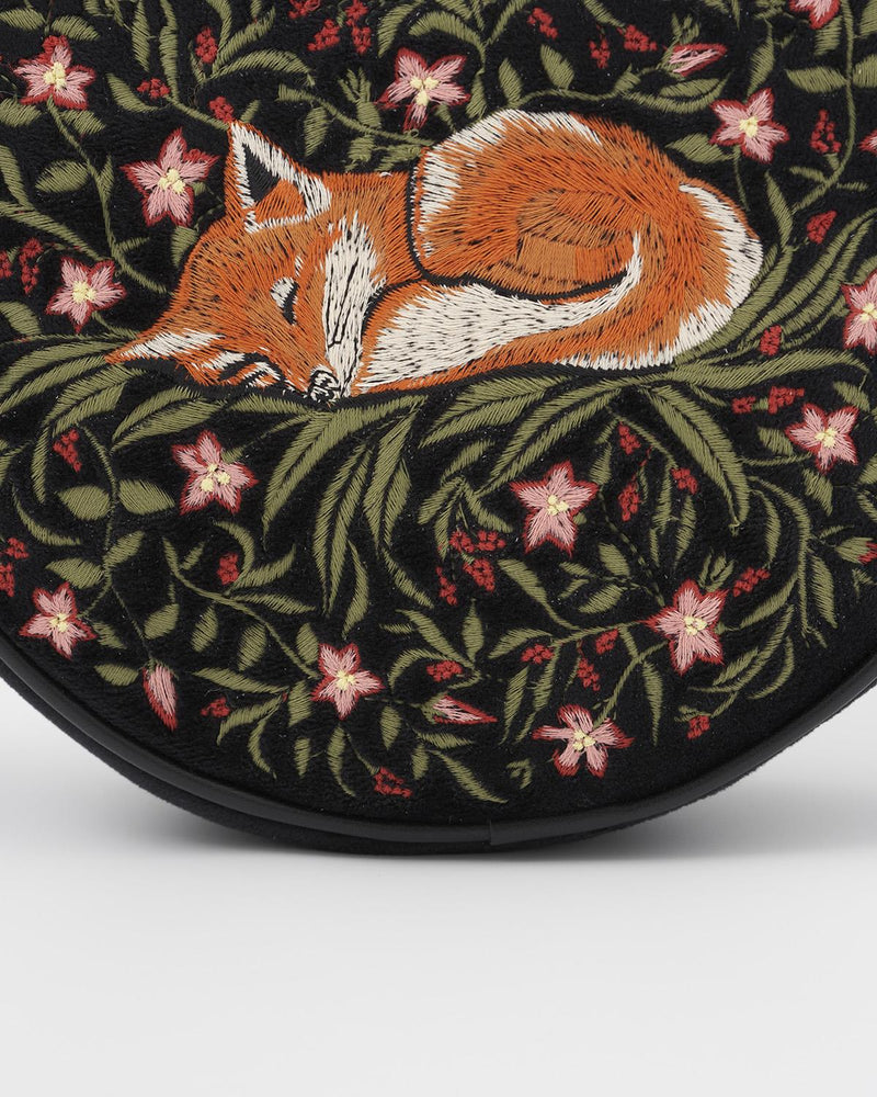 Sleepy Fox Circle Purse