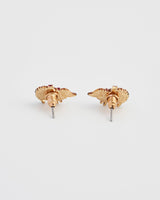 Cozy Hedgehog Charm Stud Earrings