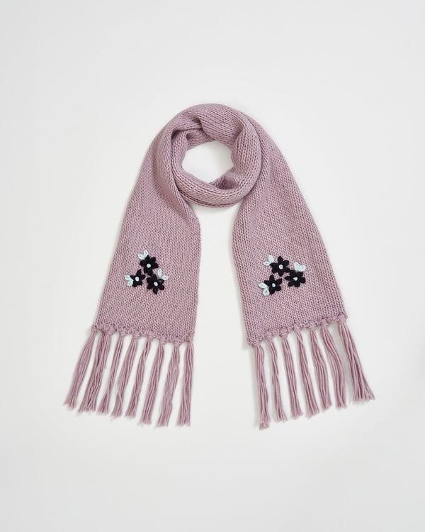 Knitted Scarf Lilac