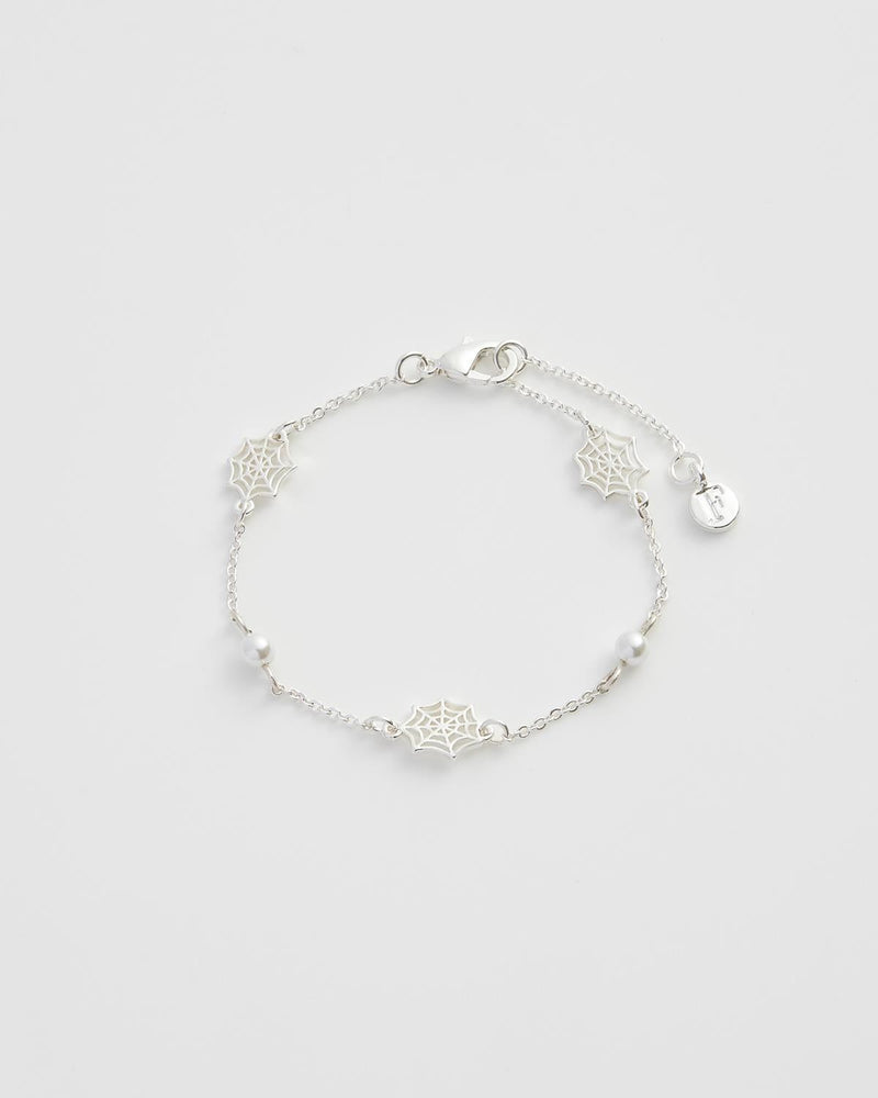 Cobweb Bracelet Silver