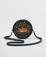 Sleepy Fox Circle Purse