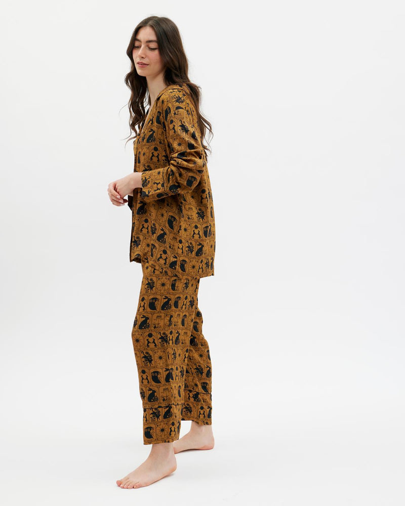 Jessica Roux Tarot Tales Pajamas Bronze Gold