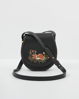 Sleepy Fox Saddle Purse