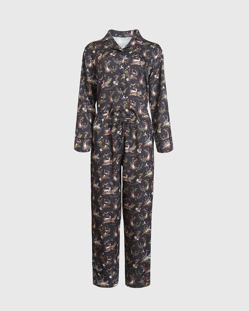 Wonderland Black Pajamas