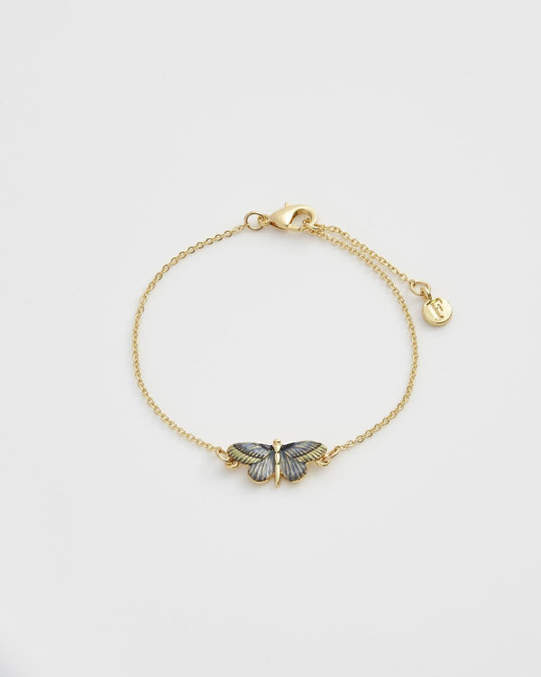 Deco Butterfly Bracelet Blue