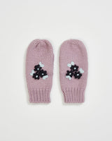 Knitted Mittens Lilac