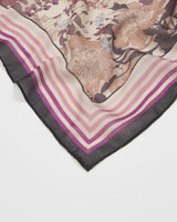 Deco Bloom Pink Midweight Scarf