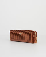 Rust Velvet Pencil Case