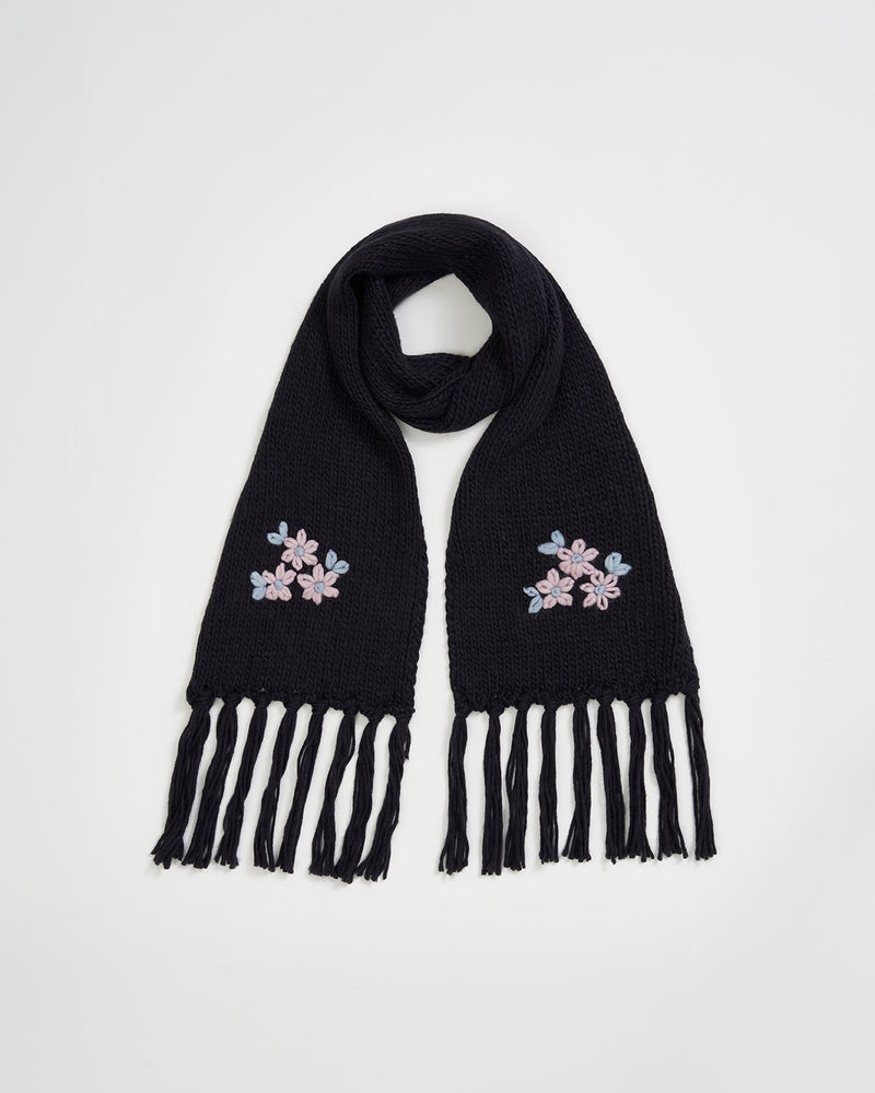 Knitted Scarf Navy