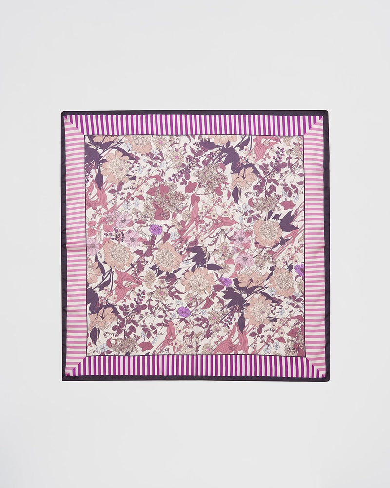 Deco Bloom Large Square Scarf