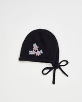 Knitted Bonnet Navy