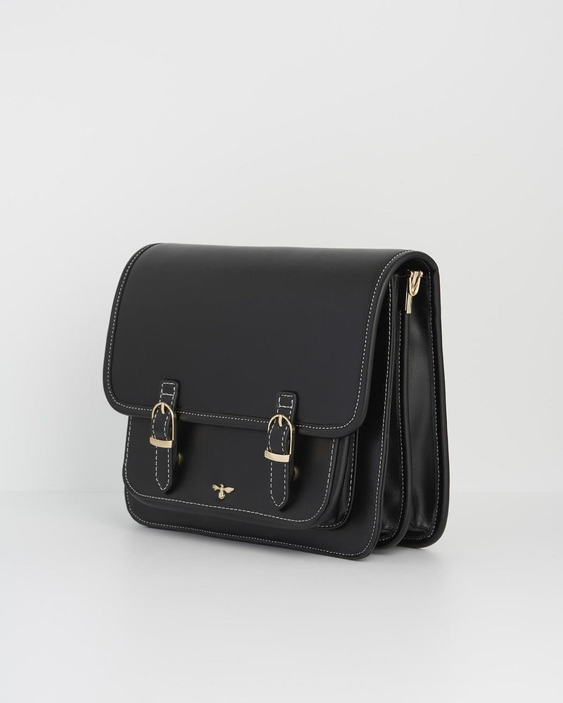 Magical Mushrooms Black Satchel