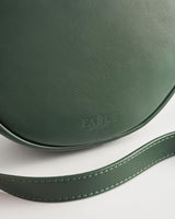 Chloe Giordani Fawn Embroidered Round Saddle Bag - Green
