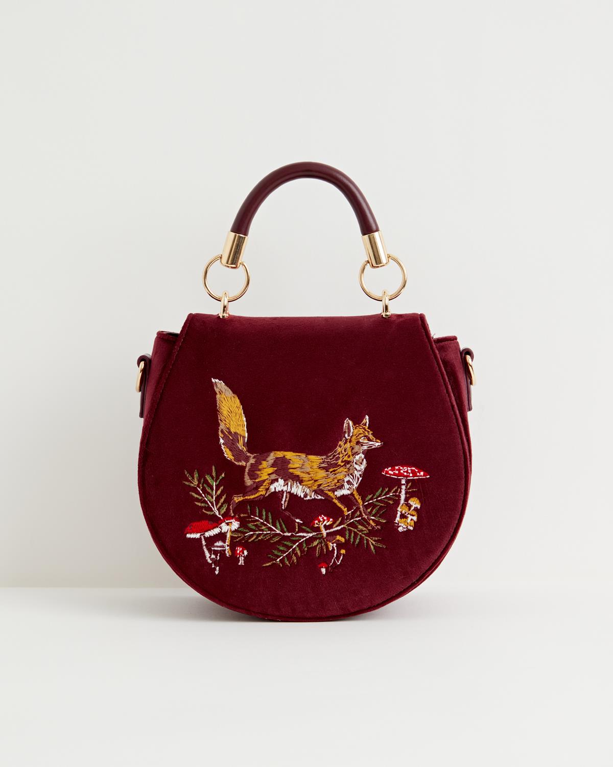 Embroidered handbags uk sale