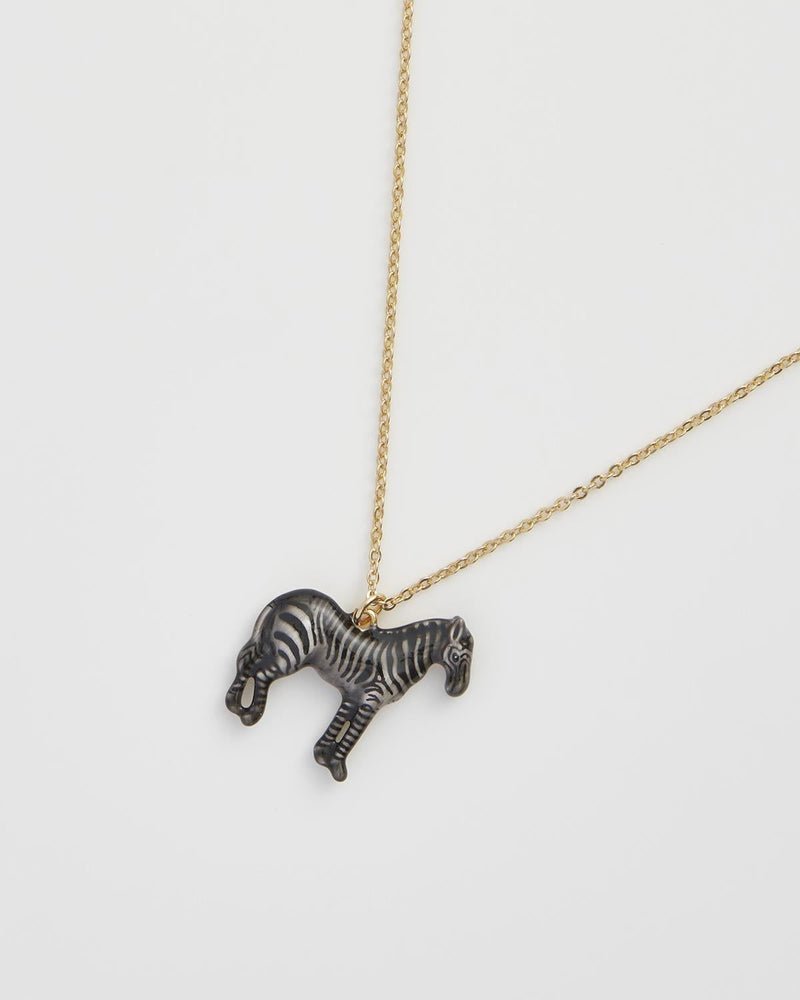 Zebra Necklace