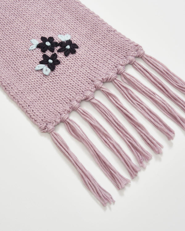 Knitted Scarf Lilac