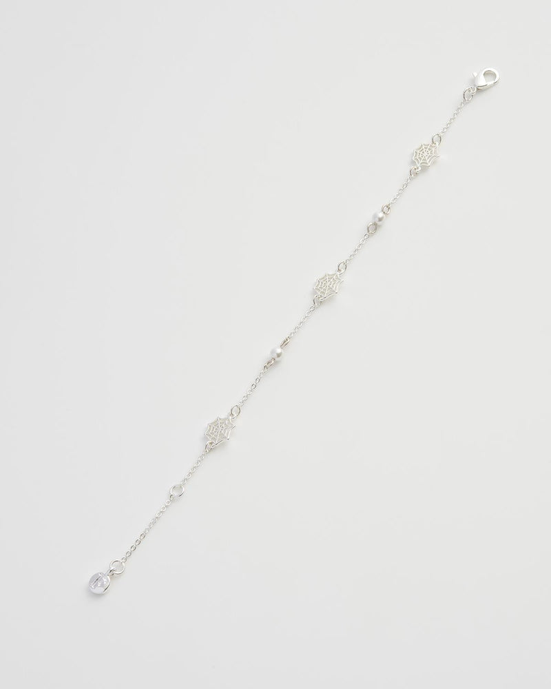 Cobweb Bracelet Silver