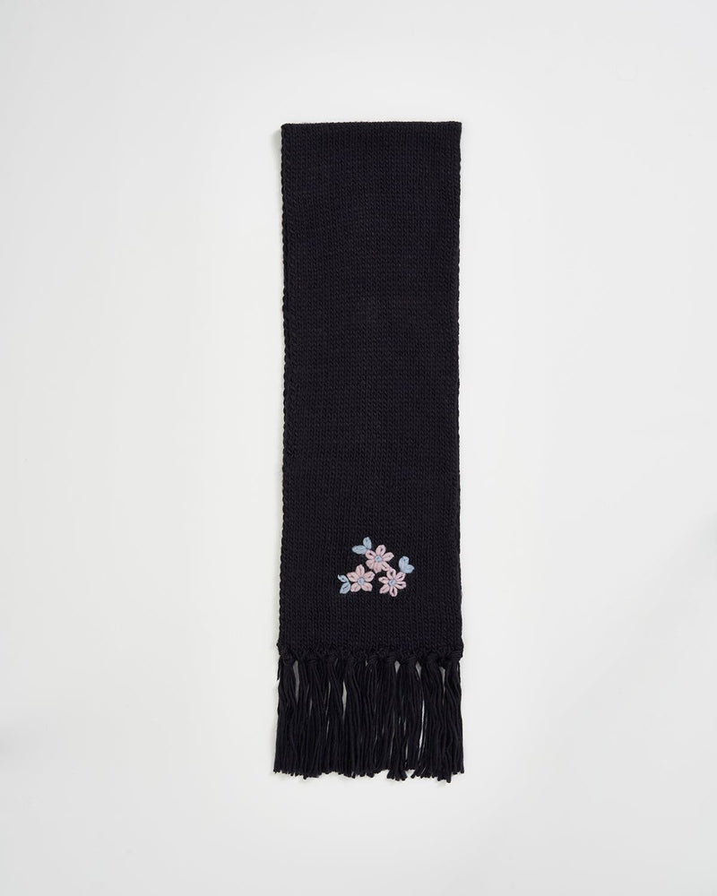 Knitted Scarf Navy