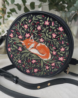 Sleepy Fox Circle Purse