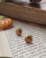 Enamel Pumpkin Short Necklace