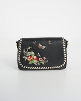 Bramley Apple Leather Handbag - Black