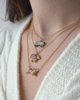 Cozy Bunny Charm Necklace