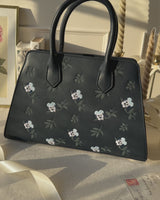 Ditsy Navy Medium Tote