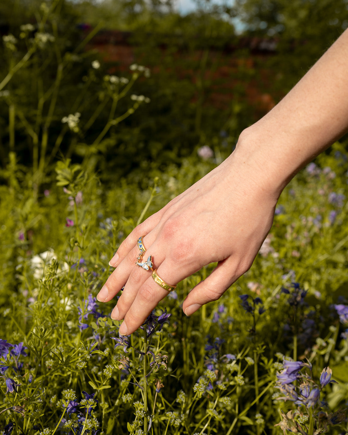 Blue Forget Me Not Ring – Fable England US