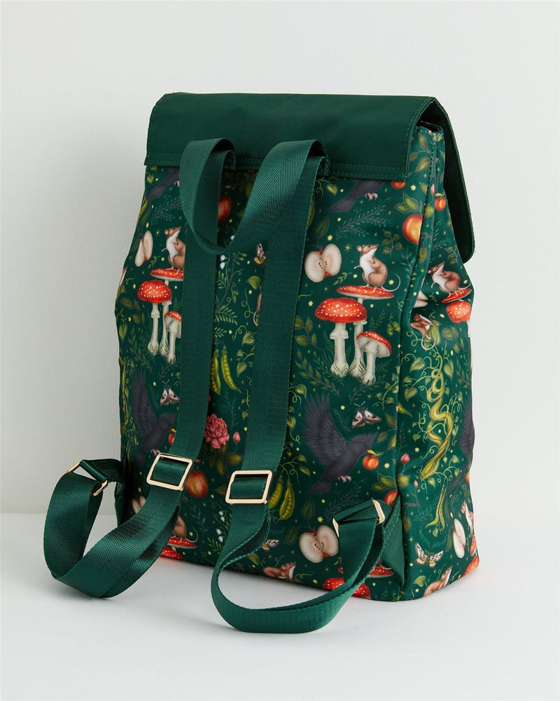 Fable England US Handbag Catherine Rowe x Fable Into the Woods Green Backpack