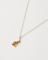 Enamel Hare Short Necklace