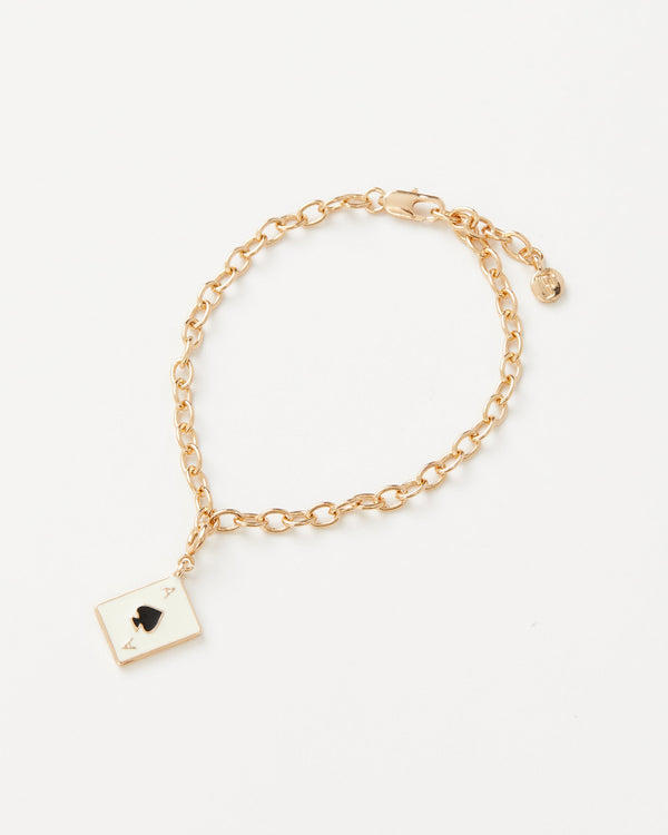 Enamel Ace of Spades Charm