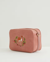 Fawn Embroidered Camera Bag