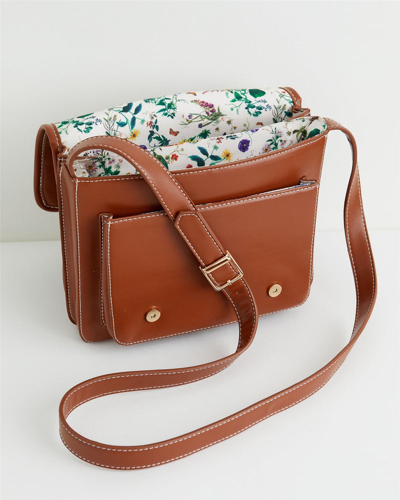 Tan Satchel